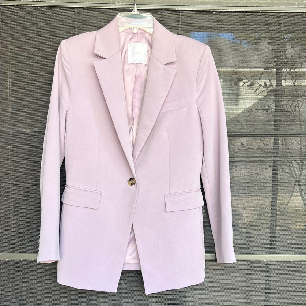 Mango Mauve Jacket